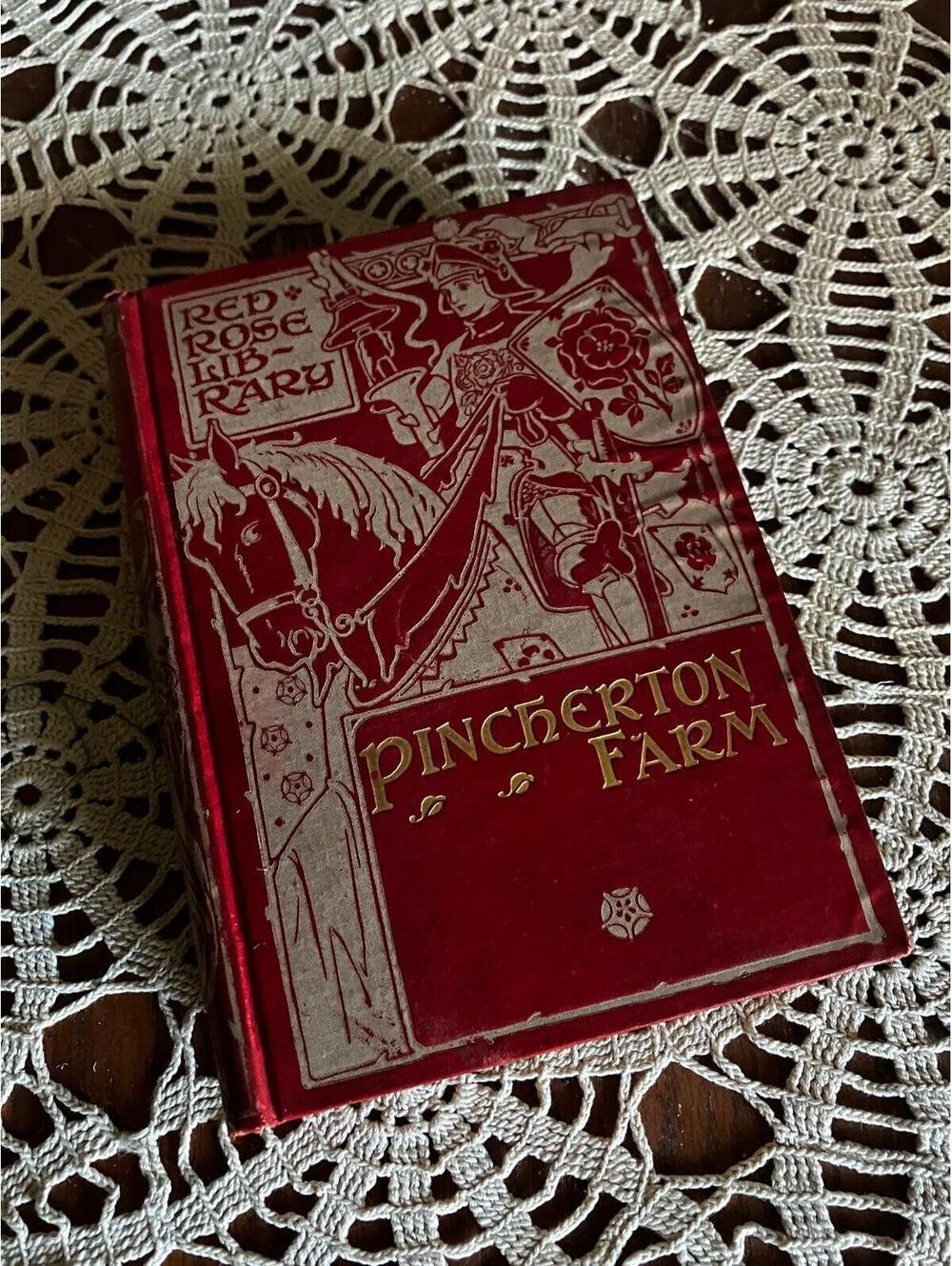 Vintage pincherton farm book